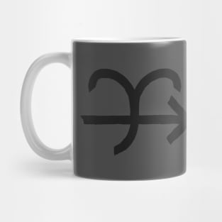 Sagittarius and Aries Double Zodiac Horoscope Signs Mug